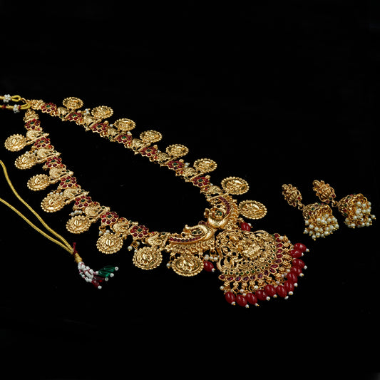 Multi pendant peacock haram (ME2N)