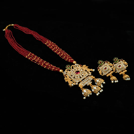 Rathna Gajamukha Haaram Set (PD19N1)