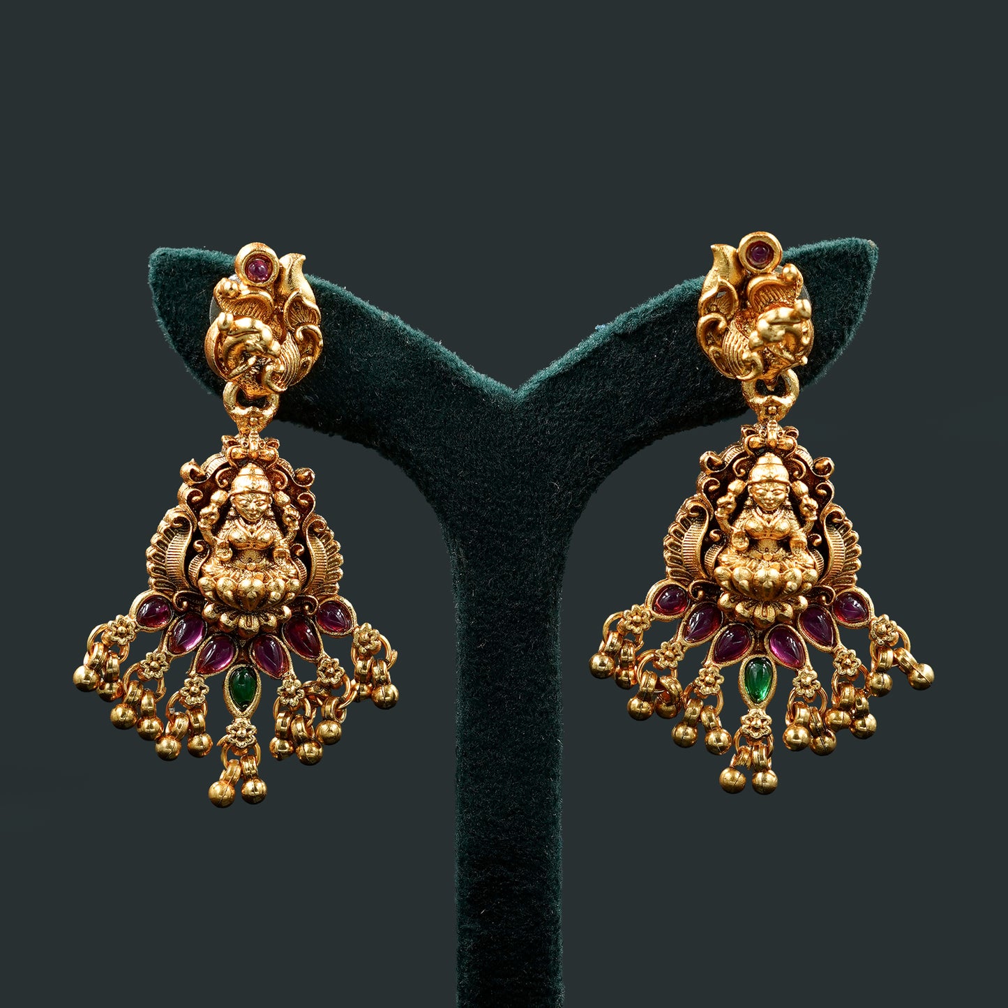 Padmakshi Devi Antique Necklace Set (PD3N)
