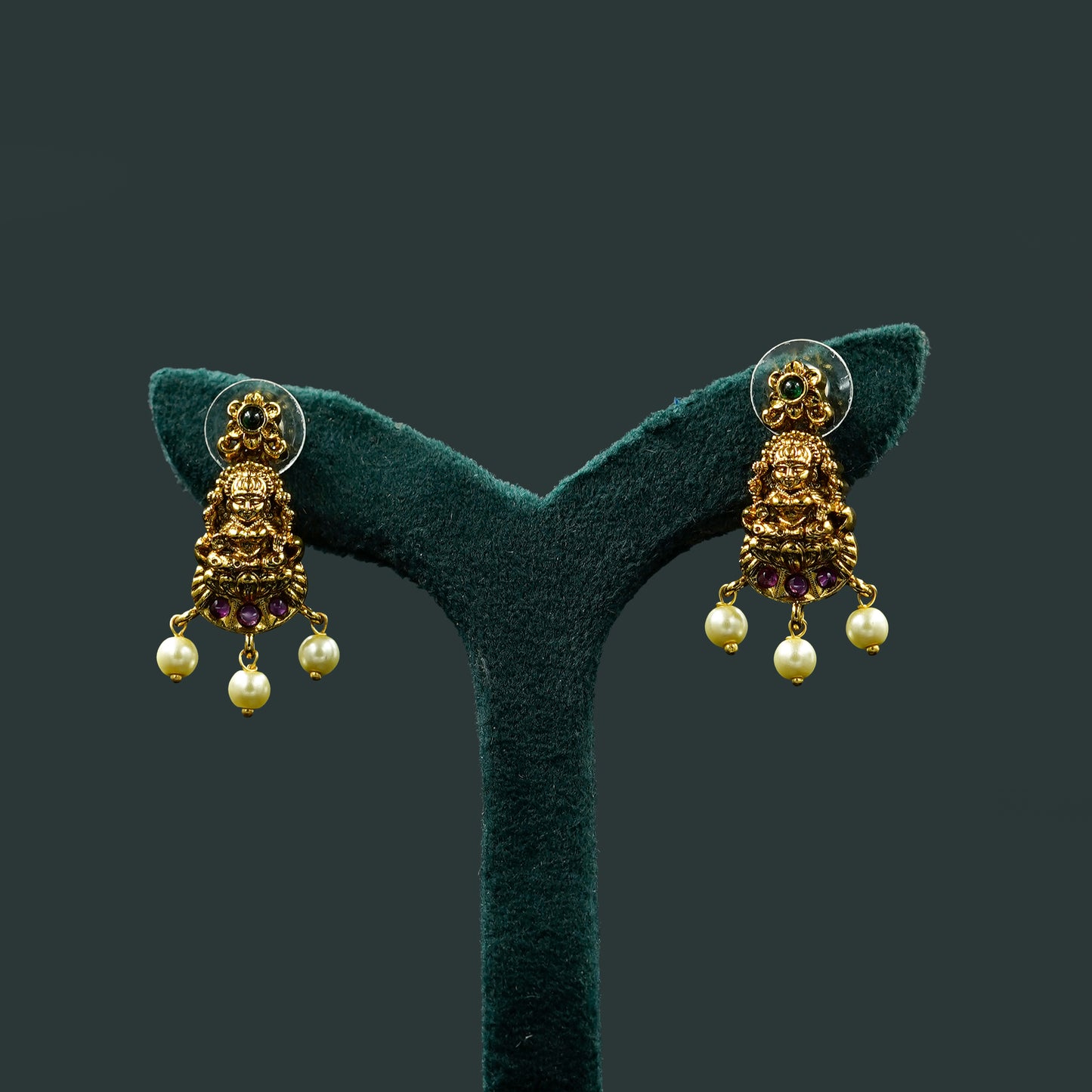 Lakshmipadmam Antique Necklace Set (SJ33N)