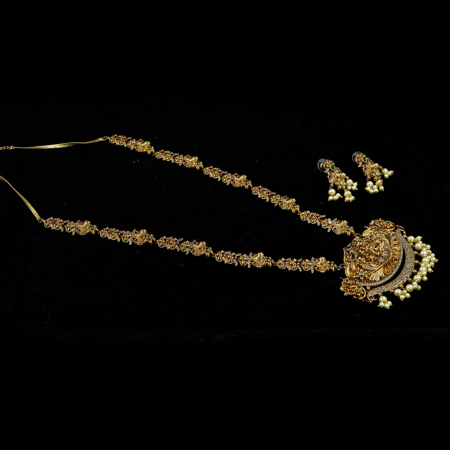 Temple Heritage Necklace Set (SJ30N)