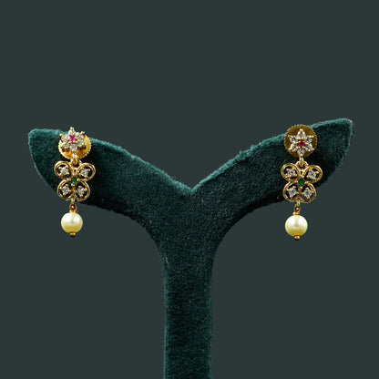 AD Stone Butterfly Neckpiece Set (ME21N)