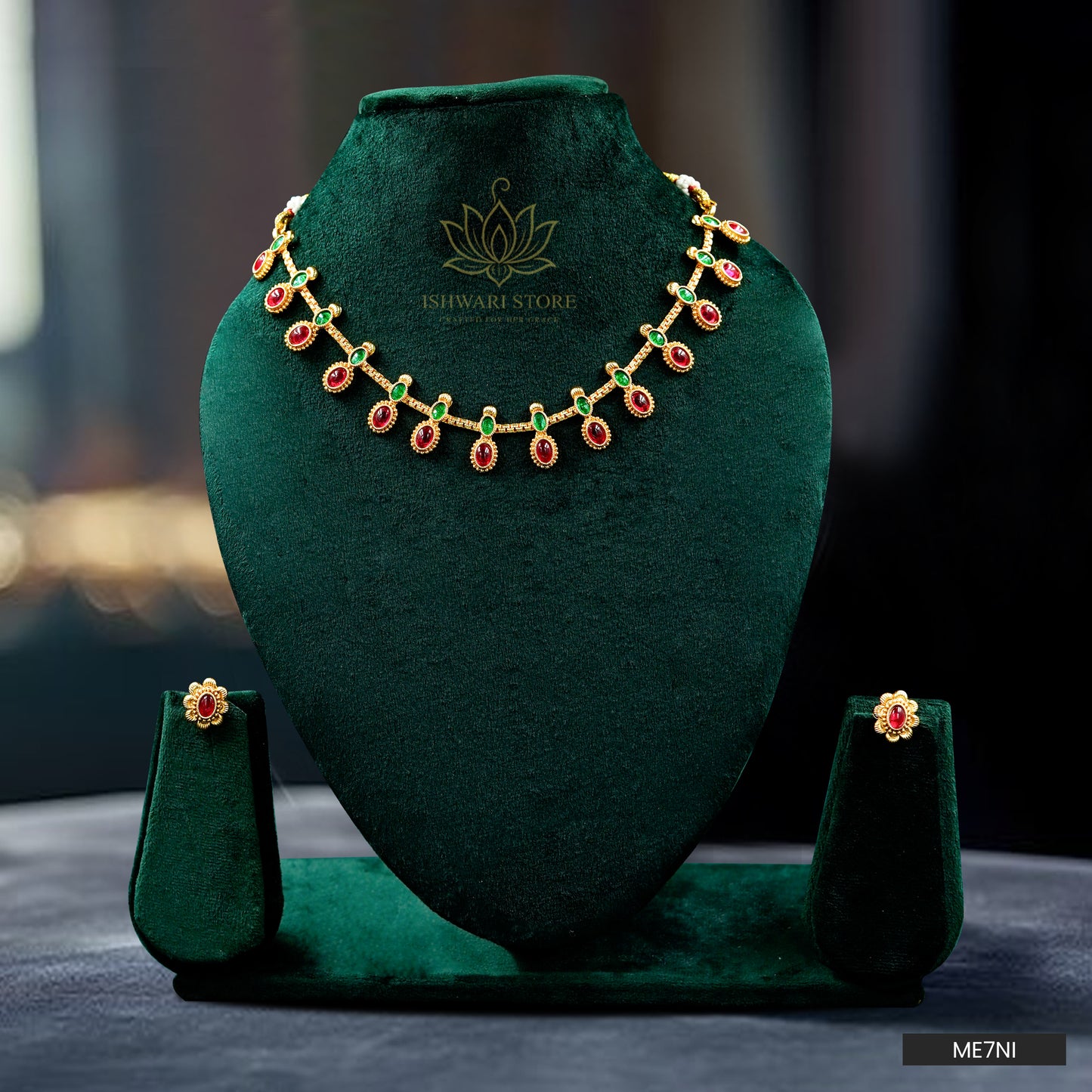 Kemp Stone Neckpiece Set (ME7N1)