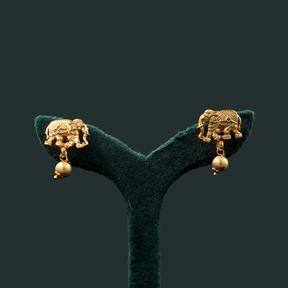 Elephant Choker Neckpiece Set (ME35N)