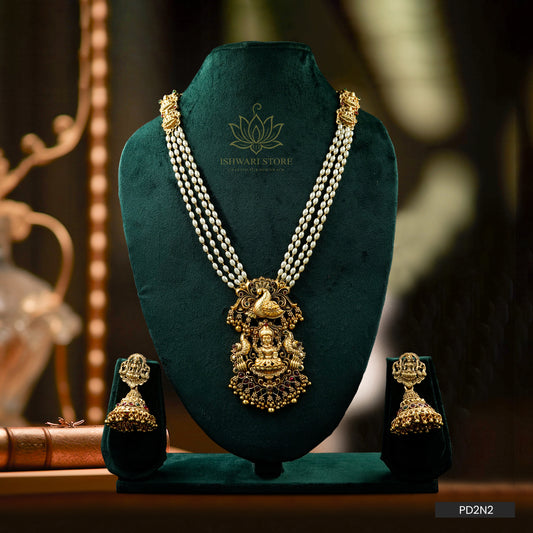 Padmamalika Lakshmi Haaram Set (PD2N2)