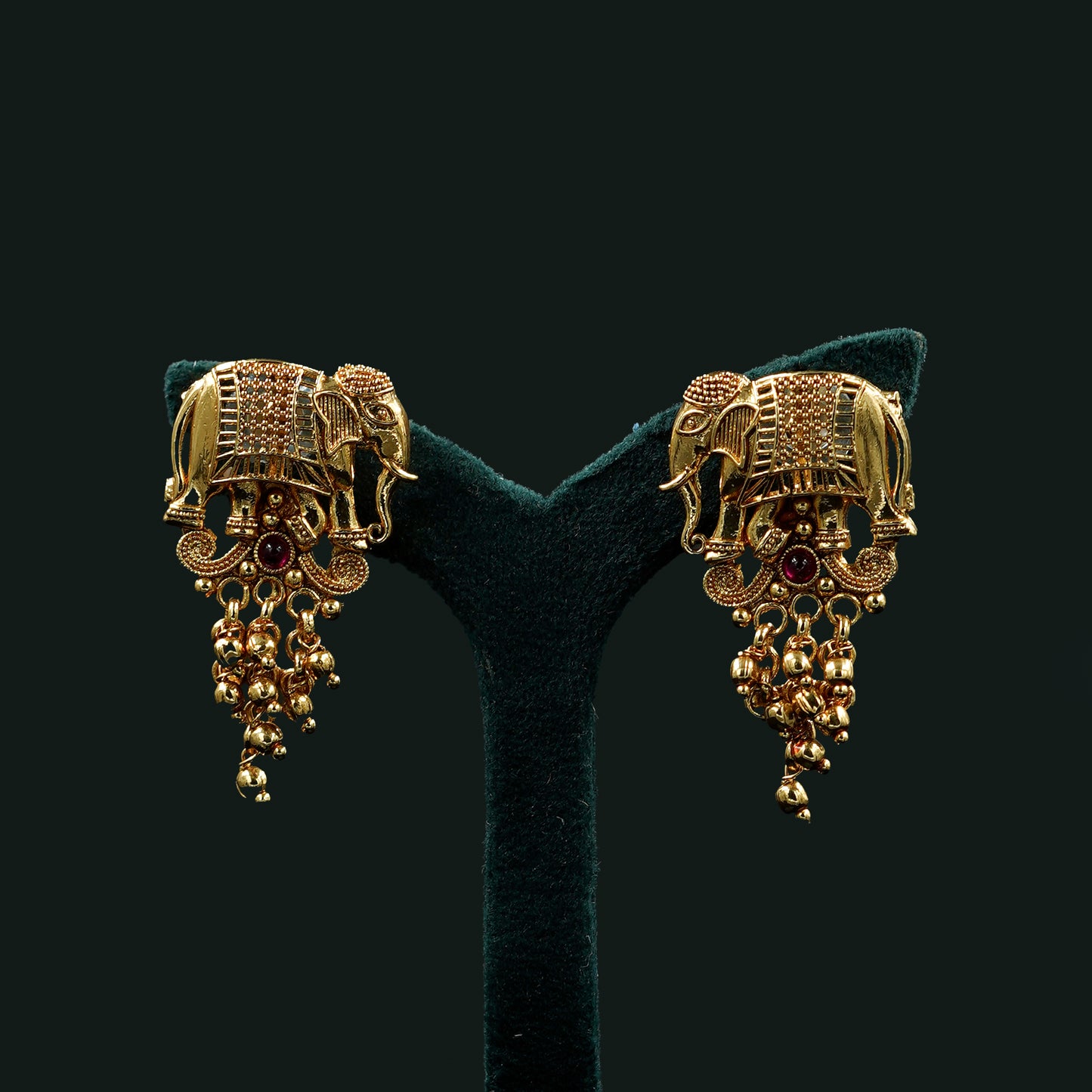 Elephant Motif Choker Set (PD4N)