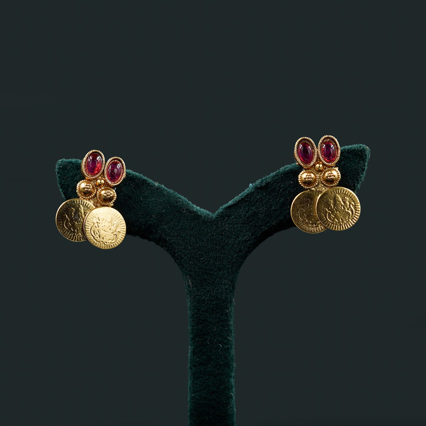 Rajashree Kasu Coin Necklace Set (PJ2N1)
