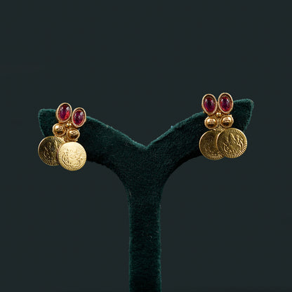 Rajashree Kasu Coin Necklace Set (PJ2N1)
