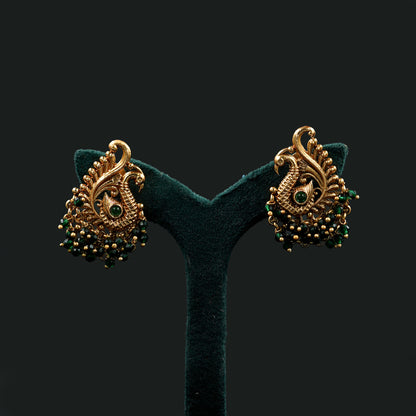 Peacock Design Antique Jewelry Set (PJ4N)